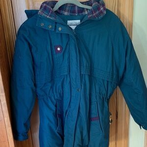 Vintage Teal Cabin Creek Coat